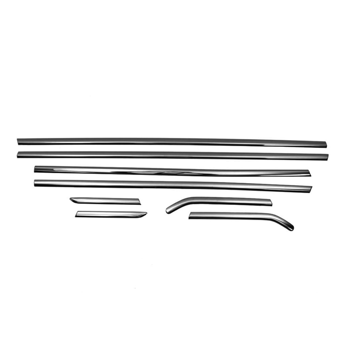 Ford Focus SD Window Trim - Omac - S.Steel - Gloss Dark - '12-'18